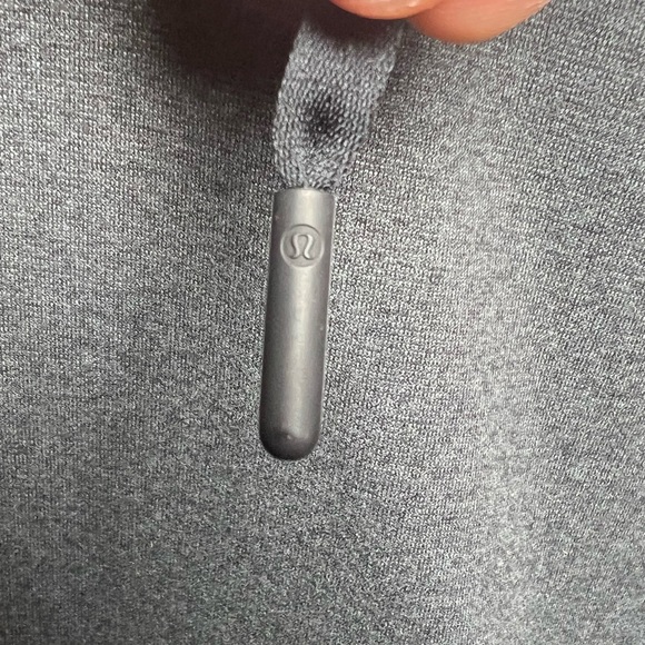 Lululemon City Sweat Pullover Hoodie *Thermo Heathered Coal Size Medium - Picture 3 of 6